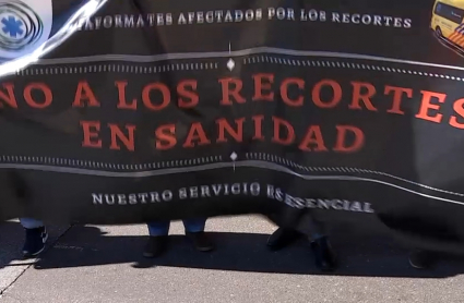 Los técnicos de transporte sanitario salen a la calle