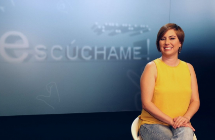 Mamen Arroyo, presentadora de 'Escúchame!'