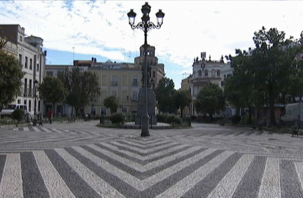 Imagen de la Plaza de Cervantes, conocida como San Andrés 