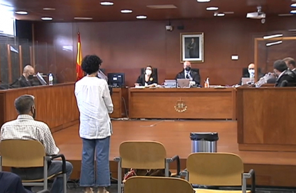 Sesión del juicio en la Audiencia