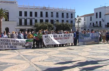 Manifestaciones en Llerena y Navalmoral de la Mata