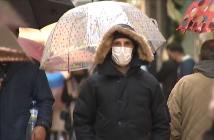 Mascarillas en el exterior