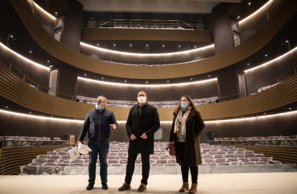 Vista interior del nuevo Teatro María Luisa