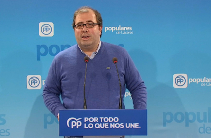 El diputado del Partido Popular por Cáceres en el Congreso de los Diputados, Alberto Casero