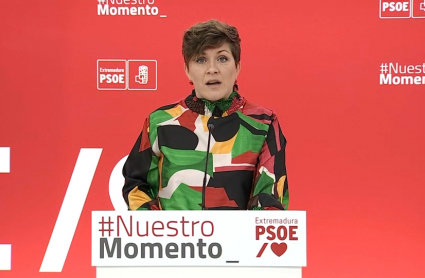 Soraya Vegas, portavoz del PSOE Extremadura