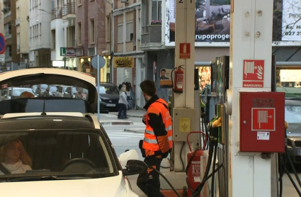 Gasolinera en Cáceres