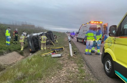 Accidente en N-432 en Badajoz