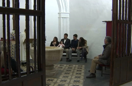 Interior de la iglesia de San Agustín en Badajoz.