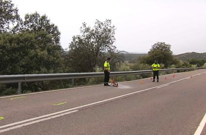 Accidente ciclista Trasierra