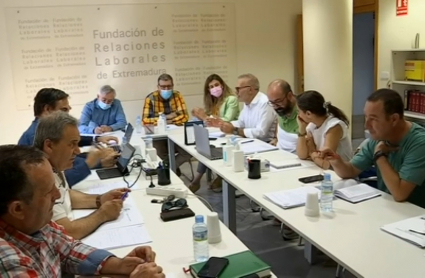 Reunión de la mesa de negociación del convenio del campo