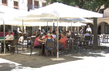 Terrazas de feria en Plasencia