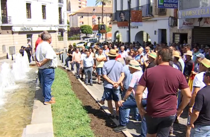 Protesta organizaciones agrarias en Presidencia