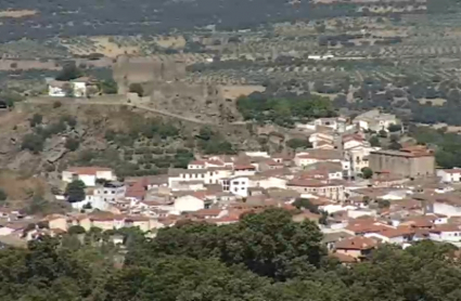 Paisaje sierra de Montánchez