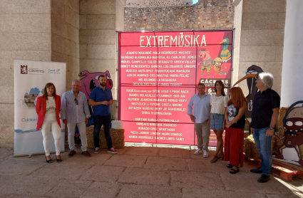 "El mejor Extremúsika" según sus organizadores Francisco Toro y Carlos Lobo