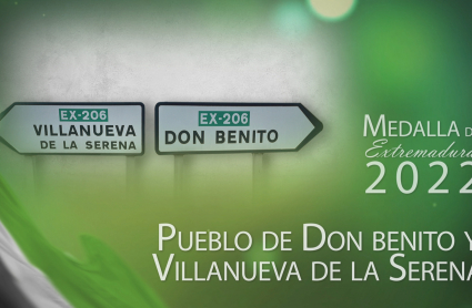 Medallas de Extremadura para la fusión Don Benito-Villanueva de la Serena