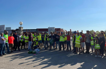 Protestas en Montehermoso