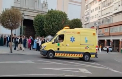 Ambulancia como transporte nupcial