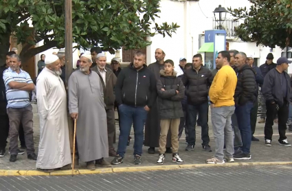 Musulmanes en Talayuela protestan por la extradición de Benaouda