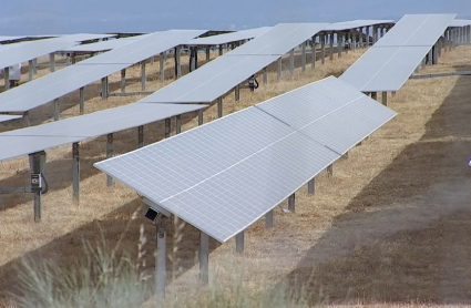 Paneles solares en Extremadura
