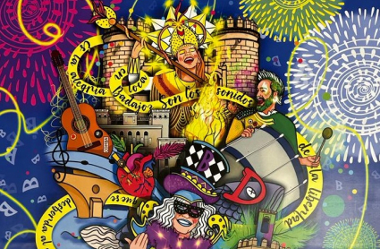 Cartel carnaval Badajoz 2023