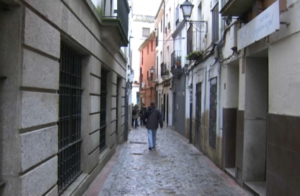 Calle de Plasencia donde un hombre mató a una mujer en diciembre de 2023