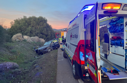 Accidente en Jerez de los Caballeros