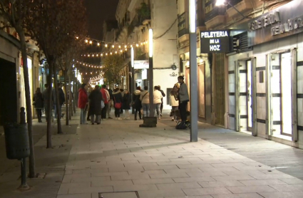 Calle Menacho en Badajoz