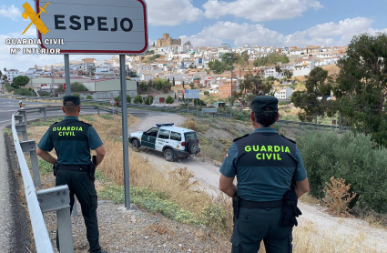 Guardia Civil en Espejo (Córdoba)