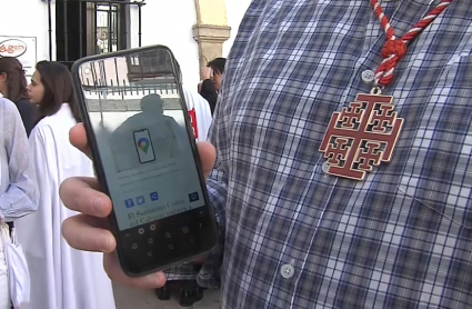 GPS en la Semana Santa de Cáceres