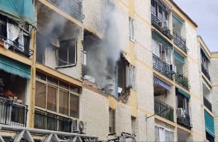 Incendio en vivienda en Badajoz