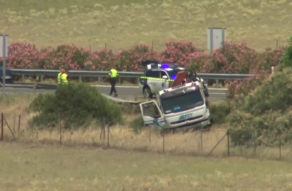 Accidente en Valdesalor