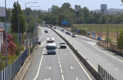 Puente del 15 de agosto en las carreteras