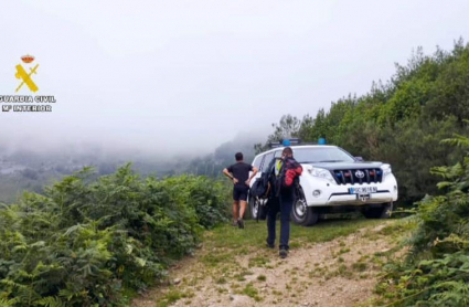 Rescate del senderista extremeño en Asturias