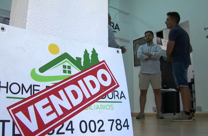 Cae más de un 15% la compraventa de viviendas en Extremadura