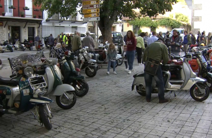 Lambrettas en Baños de Montemayor