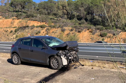 Accidente en la A-66