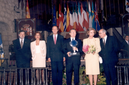 Entrega del Premio Carlos V a Jacques Delors