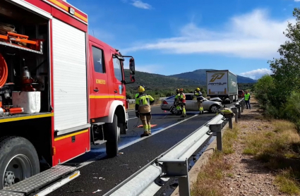 Accidente en la A-66